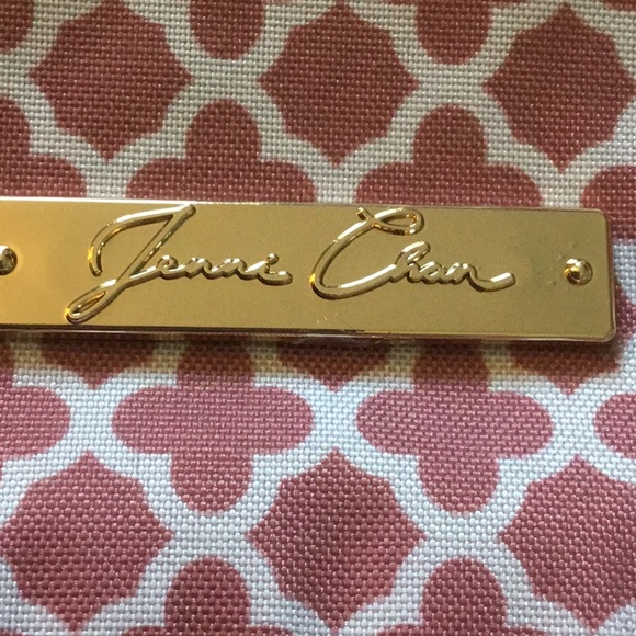 Jenni Chan Pink Geometric Tote Bag - Picture 9 of 13